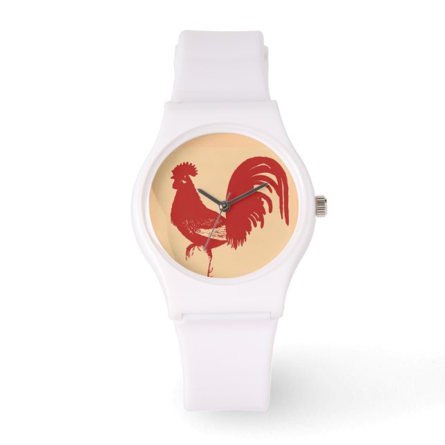 Reloj De Pulsera Red Roooster Watch (Anverso)