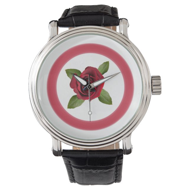 Reloj De Pulsera Red Rose Watch (Anverso)