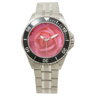 Reloj De Pulsera Red Rose Watch Romántica Pink Rose Wriches Watches