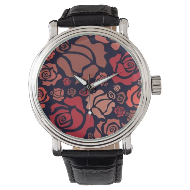 Reloj De Pulsera Red Roses Watch (Anverso)