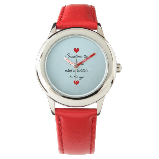 Reloj De Pulsera Red Saint El día de San Valentín (Anverso)