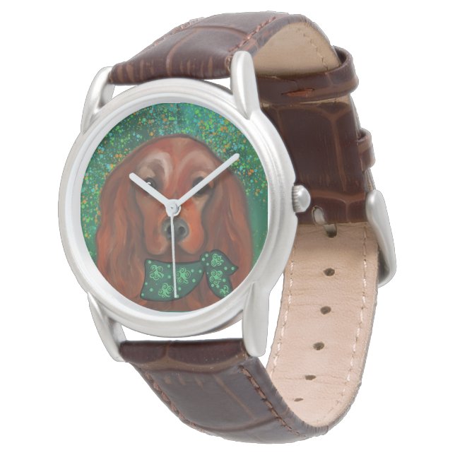 Reloj De Pulsera Red Setter de Irlanda (Angular)