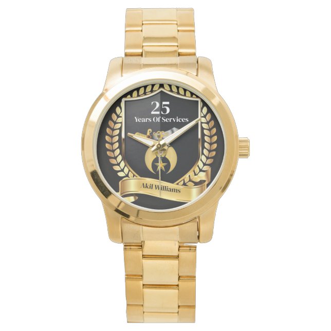 Reloj De Pulsera Reducir años de servicios (Anverso)