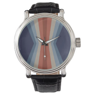 Reloj De Pulsera Reflejo arcoiris en estilo retro