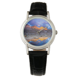 Reloj De Pulsera Reflejo de montaña, California
