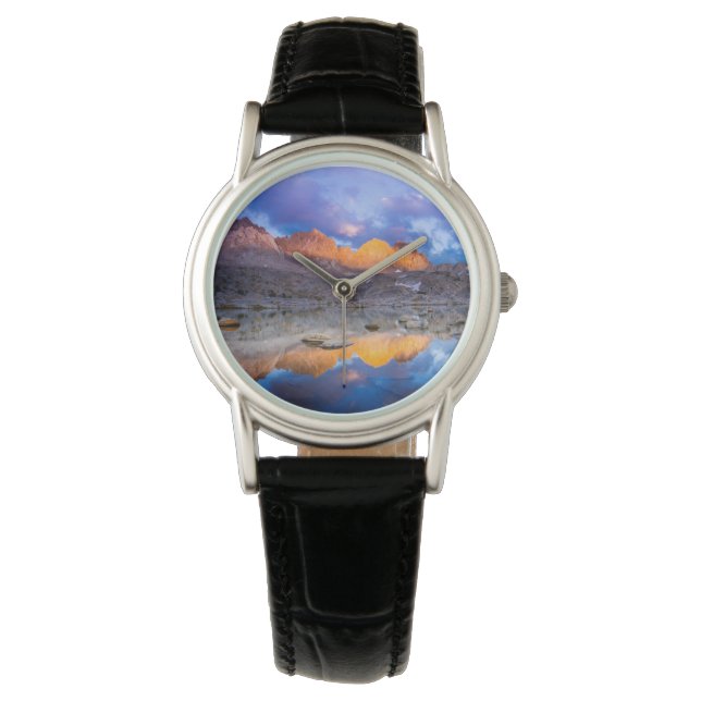 Reloj De Pulsera Reflejo de montaña, California (Anverso)