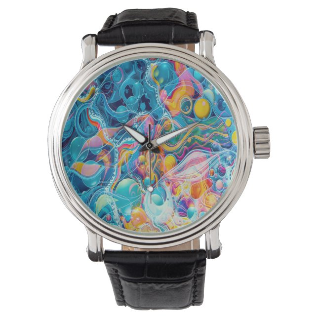 Reloj De Pulsera Reflejos del Océano (Anverso)
