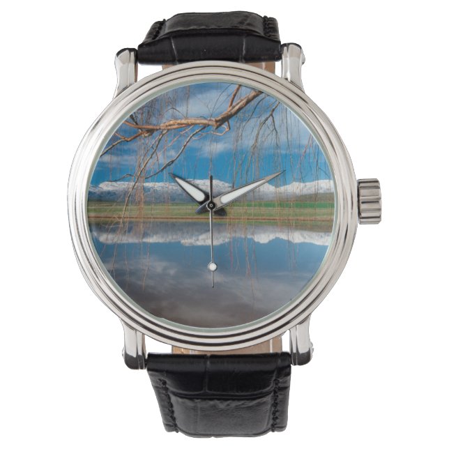 Reloj De Pulsera Reflexiones de Invierno. Ceres, Distrito de Boland (Anverso)