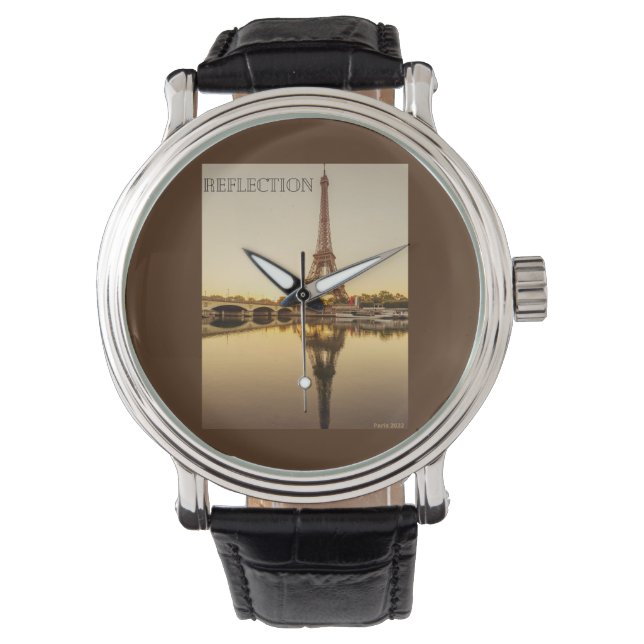 Reloj De Pulsera Reflexiones Eiffel (Anverso)