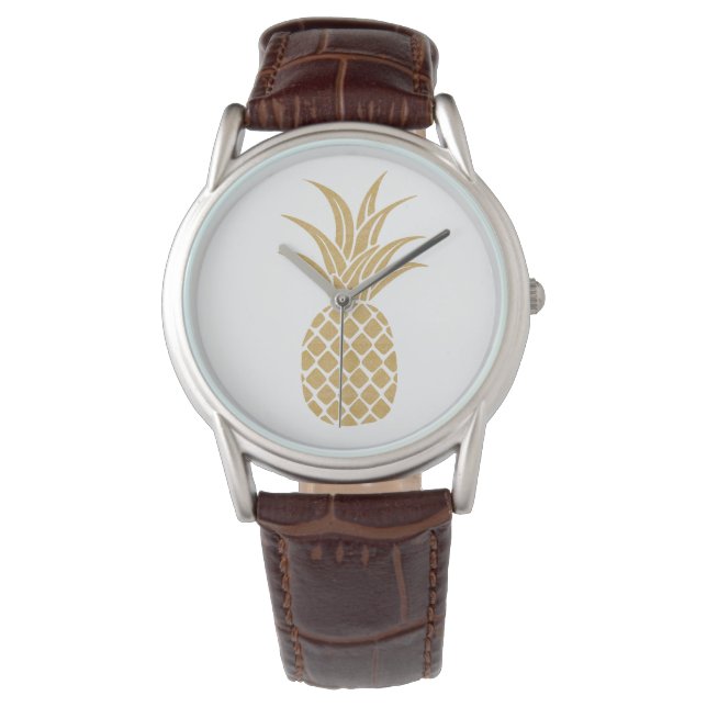 Reloj De Pulsera Regal Gold Pineapple Watch (Anverso)