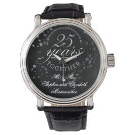 Reloj De Pulsera Regalo de aniversario de bodas de plata 25 años ju