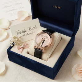 Reloj De Pulsera Regalo de Boda para Novia Elegante Recuerdo Person
