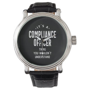 Reloj De Pulsera Regalo de cargo de responsable de cumplimiento