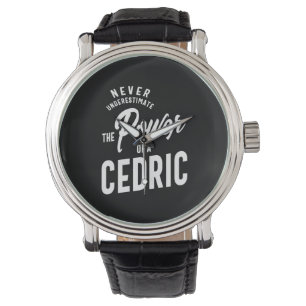 Reloj De Pulsera Regalo de cumpleaños con nombre personalizado Cedr