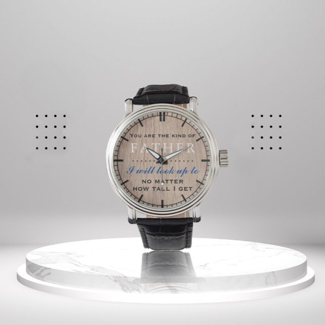 Reloj De Pulsera Regalo de cumpleaños del padre sensorial (Sentimental Father's Watch )