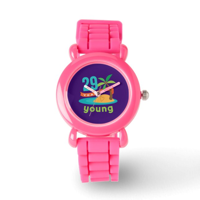 Reloj De Pulsera Regalo de cumpleaños juvenil de 29 años (Anverso)