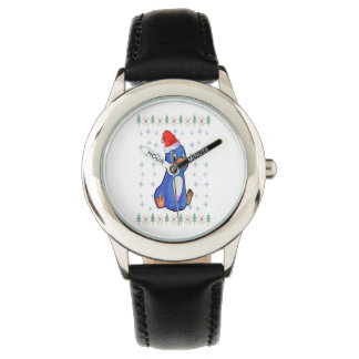 Reloj De Pulsera Regalo de cumpleaños para tu hijo Penguin Lover Ki