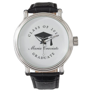 Reloj De Pulsera Regalo de inspección de graduación - Tiempo grabad