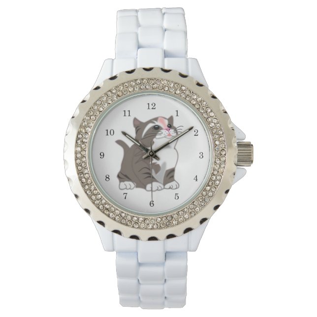 Reloj De Pulsera Regalo de Little Kitten Watch (Anverso)