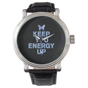 Reloj De Pulsera Regalo de mariposa   Mantenga su energía en alto