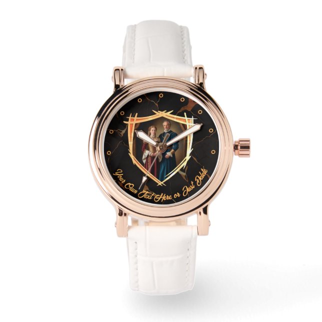 Reloj De Pulsera Regalo de moda antiguo medieval de Knight Coat of  (Anverso)