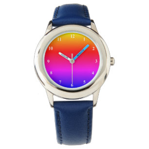 Reloj De Pulsera Regalo de observación de colores arcoiris