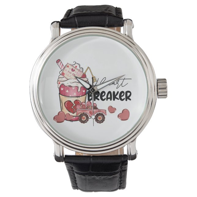 Reloj De Pulsera Regalo de San Valentín | Rompe Corazones (Anverso)