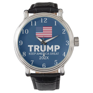 Reloj De Pulsera Regalo de Trump Mantener a América Grande