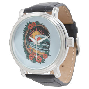 Reloj De Pulsera Regalo de vacaciones al atardecer para amante de l