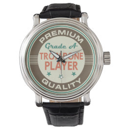Reloj De Pulsera Regalo del jugador de trombones de calidad premium
