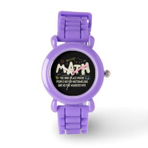 Reloj De Pulsera Regalo del profesor de matemáticas