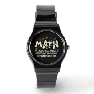 Reloj De Pulsera Regalo del profesor de matemáticas