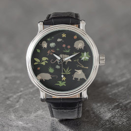 Reloj De Pulsera Regalo divertido para hombres: zarigüeya gritando