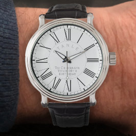 Reloj De Pulsera Regalo para el hombre en su 40° cumpleaños con el 