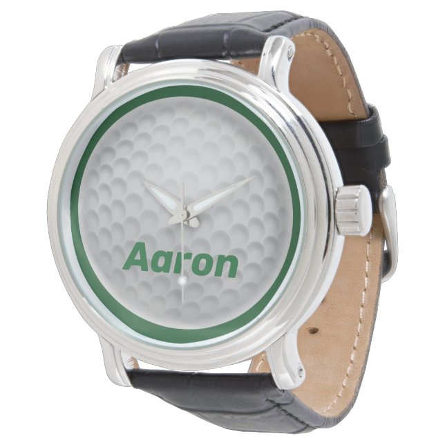 Reloj De Pulsera Regalo personalizado de Mens Golf Golfing Watch (Angular)