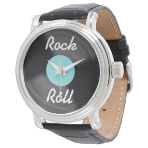 Reloj De Pulsera Regalo Retro Rock N Roll Record Watch