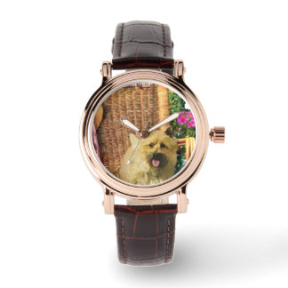 Reloj De Pulsera regalos de arte de cairn terrier