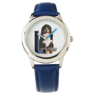 Reloj De Pulsera Regalos de arte de los perros de montaña de Bernes