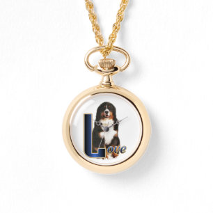 Reloj De Pulsera Regalos de arte de los perros de montaña de Bernes