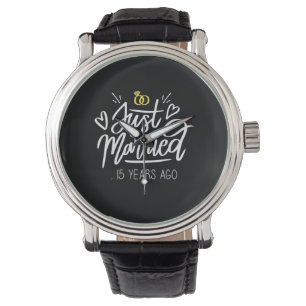 Reloj De Pulsera Regalos de boda   15º Aniversario Boda