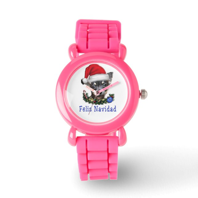 Reloj De Pulsera Regalos de Chihuahua (Anverso)