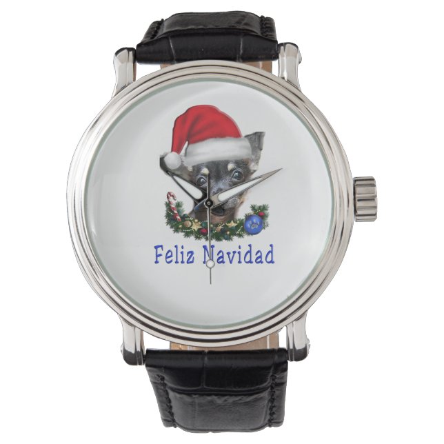 Reloj De Pulsera Regalos de Chihuahua (Anverso)