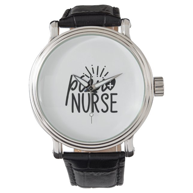 Reloj De Pulsera Regalos de enfermeras Picu enfermeras (Anverso)