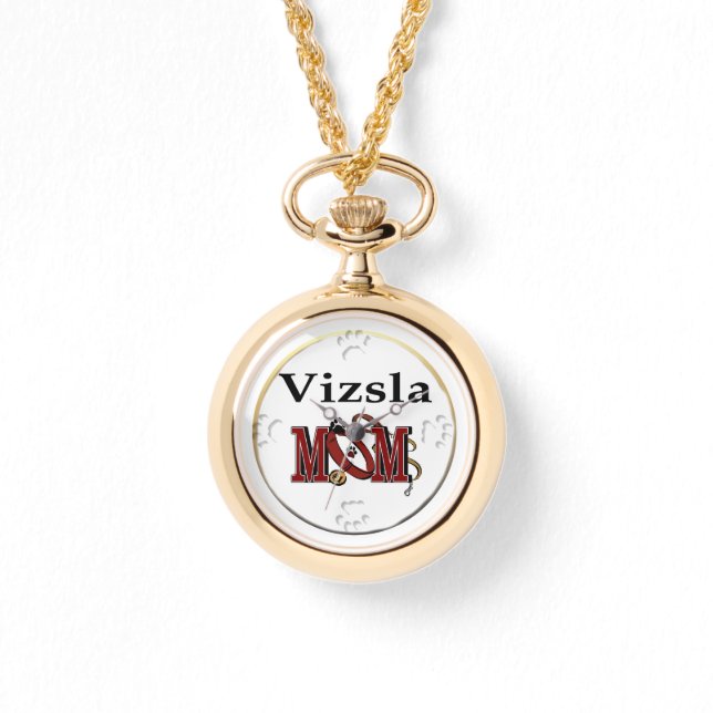 Reloj De Pulsera Regalos de mamá de Vizsla (Anverso)