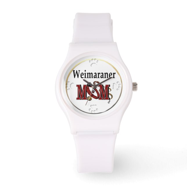 Reloj De Pulsera Regalos de mamá de Weimaraner (Anverso)