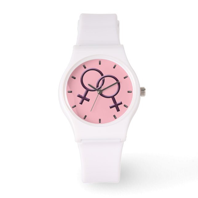 Reloj De Pulsera Regalos de observación de muñecas de amor homosexu (Anverso)