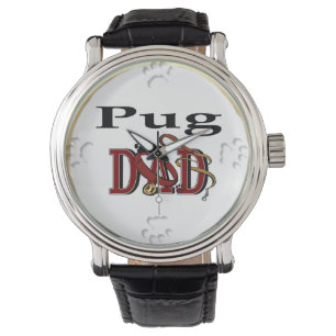 Reloj De Pulsera Regalos de Pug Dad