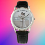 Reloj De Pulsera Regalos del 50° aniversario de personalizar Men's<br><div class="desc">La imagen muestra un reloj de fotos de hombres personalizares, cuidadosamente diseñado para ser un regalo memorable de aniversario para tu querido esposo. Este exquisito reloj combina elegancia y sofisticación, convirtiéndolo en un accesorio extraordinario que cautivará su atención. El reloj es un símbolo de tu amor y compromiso duraderos. Su...</div>