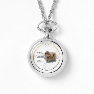 Reloj De Pulsera Regalos para los amantes de Pomerania
