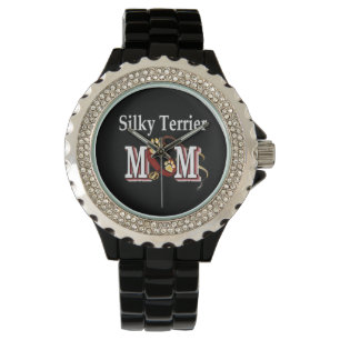 Reloj De Pulsera Regalos Silky Terrier Mom